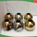 300mm gazing stainless steel colored ball with hole